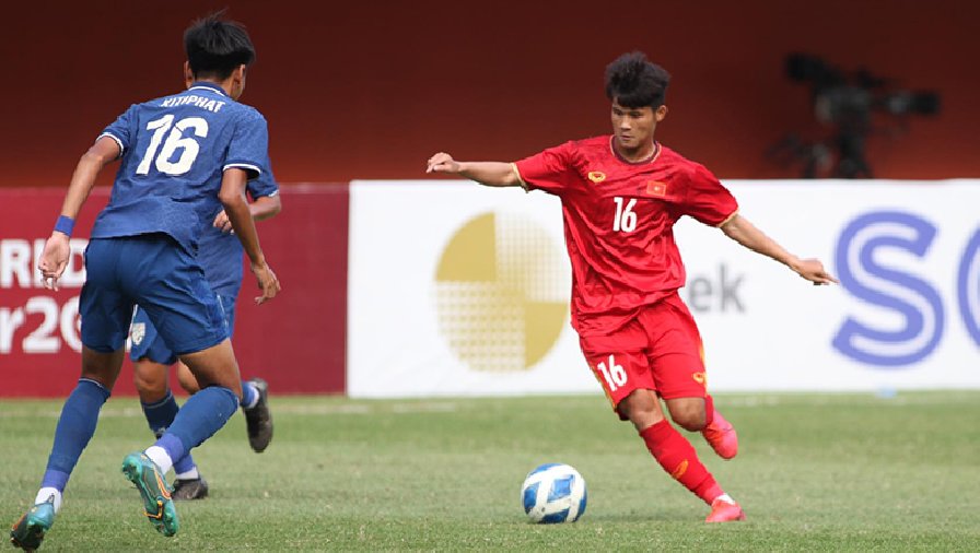 U16 Việt Nam được thưởng 300 triệu đồng sau trận thắng Thái Lan