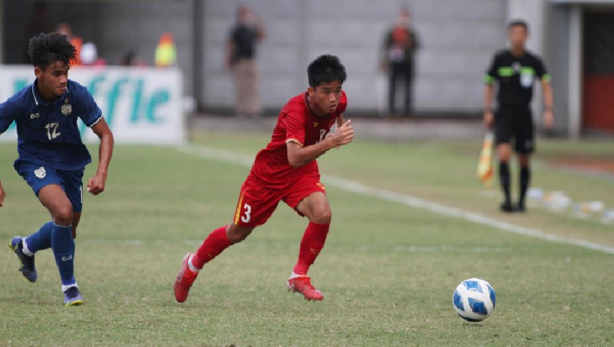 U16 Việt Nam mất 2 cầu thủ ở chung kết giải Đông Nam Á