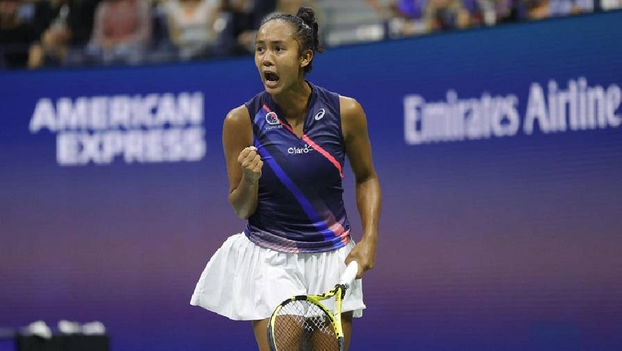 Hạ tay vợt số 2 thế giới Sabalenka, Leylah Fernandez vào chung kết US Open 2021