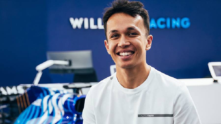 Tay đua F1 Thái Lan gia nhập Williams ở mùa 2022