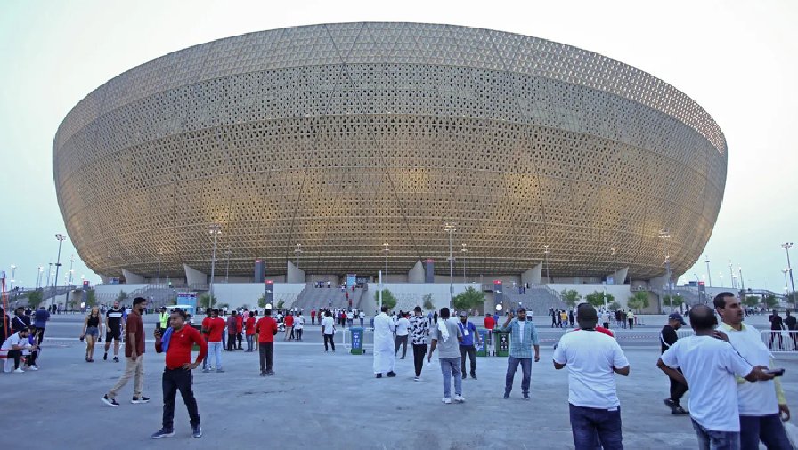 Qatar thử nghiệm sân vận động tổ chức trận chung kết World Cup 2022
