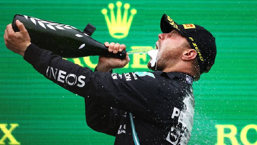 Bottas về nhất chặng F1 Turkish GP 2021, Verstappen soán ngôi đầu BXH của Hamilton