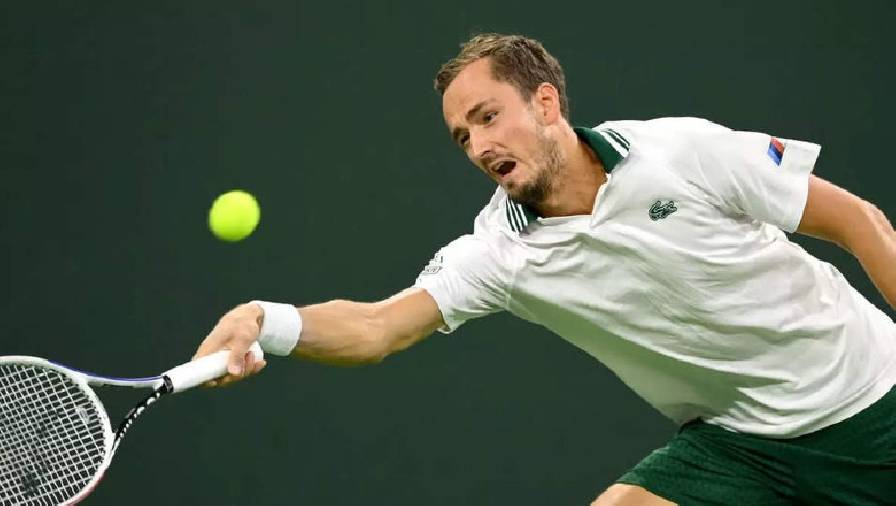 Kết quả tennis hôm nay 10/10: Medvedev vào vòng 3 Indian Wells Masters