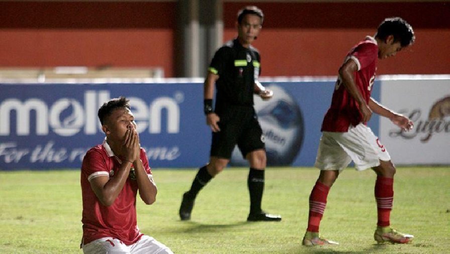 U17 Indonesia thắng 3 trận, ghi 20 bàn vẫn không thể dự VCK châu Á