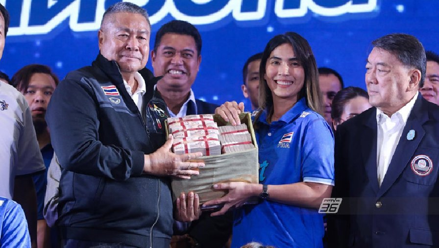 Bóng chuyền Thái Lan thưởng lớn 20 tỷ sau một năm đại thành công