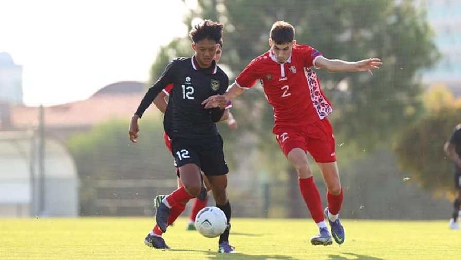 U20 Indonesia lên lịch giao hữu với Pháp và Slovakia