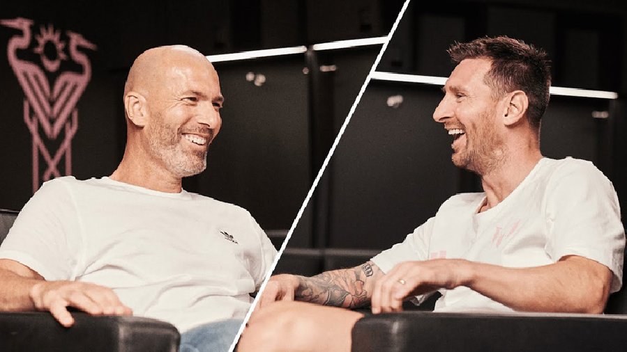 Zidane phỏng vấn Messi: Choáng ngợp với cuộc trò chuyện của 2 huyền thoại