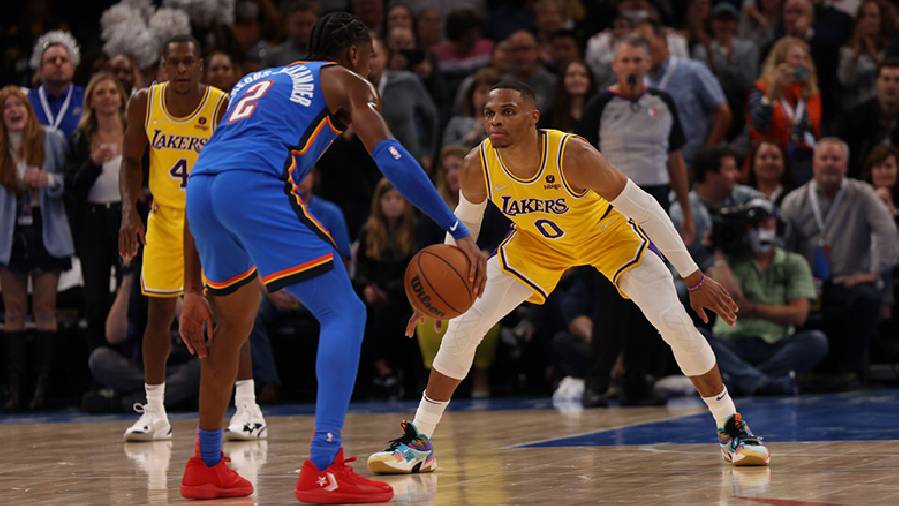 Lịch NBA 2021/22 hôm nay 11/12: Lakers ôm hận tiếp trước Thunder?