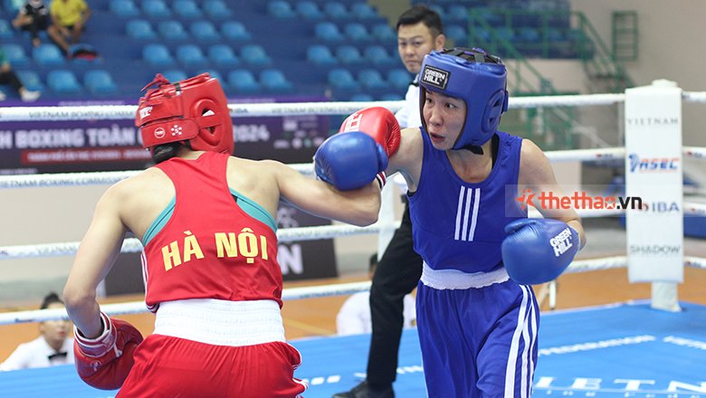 Ngọc Trân thua võ sĩ Thái Lan, giành HCB giải Boxing châu Á 2024