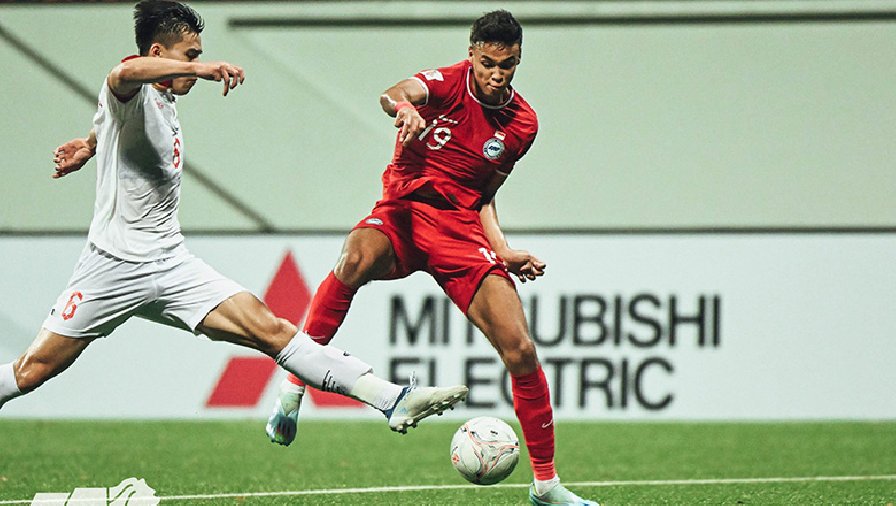 Ilhan Fandi nghỉ thi đấu 9 tháng vì chấn thương ở trận Singapore vs Việt Nam