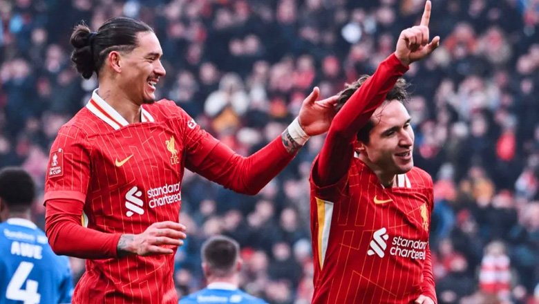 Federico Chiesa 'nổ súng' giúp Liverpool dễ dàng đi tiếp ở FA Cup