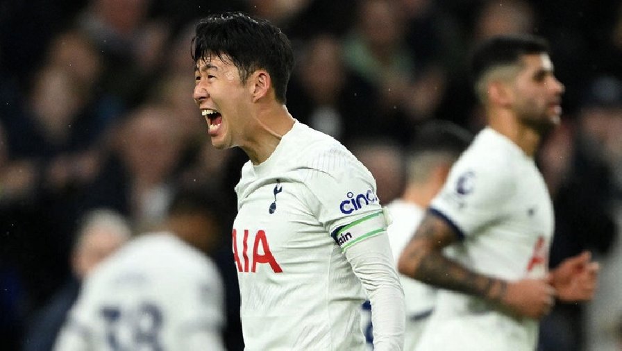 Kết quả bóng đá Tottenham vs Brighton: Dấu ấn Son Heung Min, vỡ òa phút 97