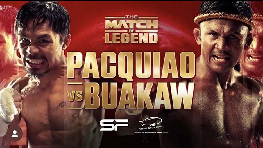 Manny Pacquiao hủy trận đấu Boxing với Buakaw