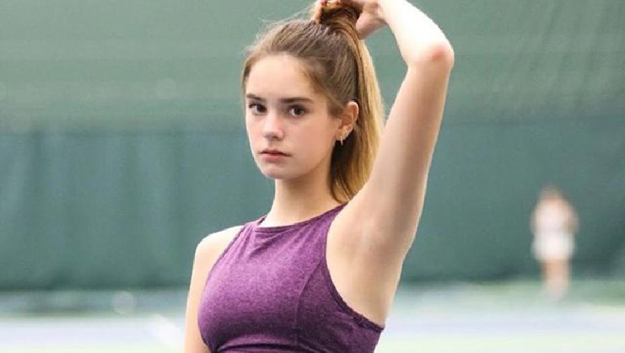 Chiêm ngưỡng vẻ đẹp thiên thần của nữ VĐV tennis từng 'phá đảo thế giới ảo' ở tuổi 15
