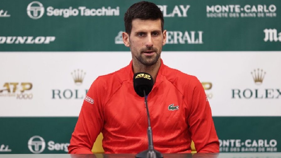 Djokovic: 4 tháng qua là quãng thời gian thực sự khó khăn đối với tôi