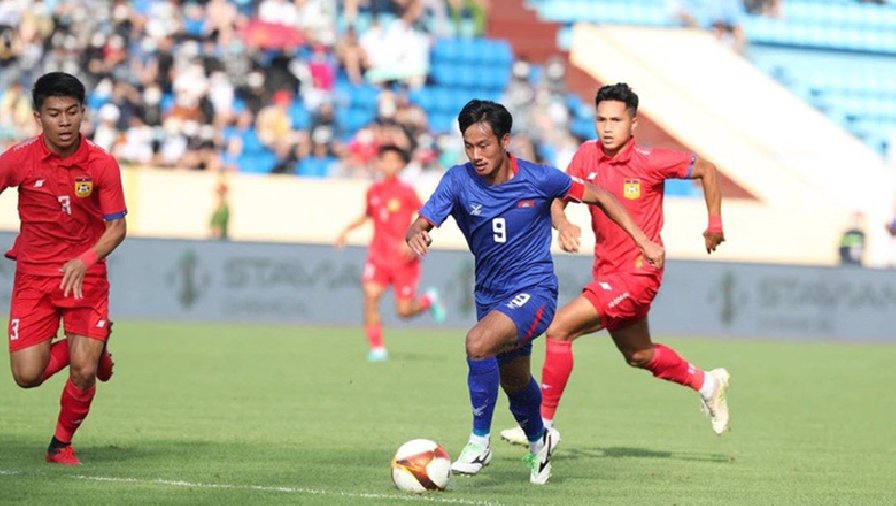 Kết quả bóng đá U23 Campuchia vs U23 Singapore, 16h00 ngày 11/5