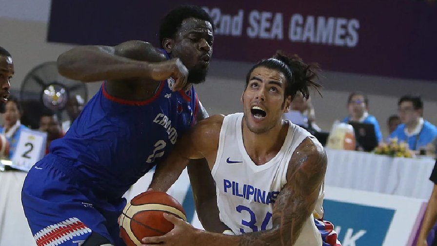 Tuyển bóng rổ Campuchia thắng sốc Philippines nhờ dàn sao nhập tịch đến từ Mỹ