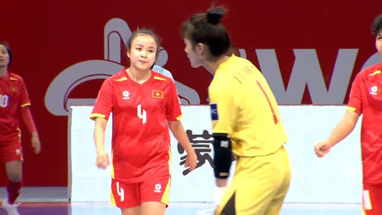 Việt Nam hòa Iran, đứng đầu vòng bảng giải vô địch Futsal nữ châu Á 2025