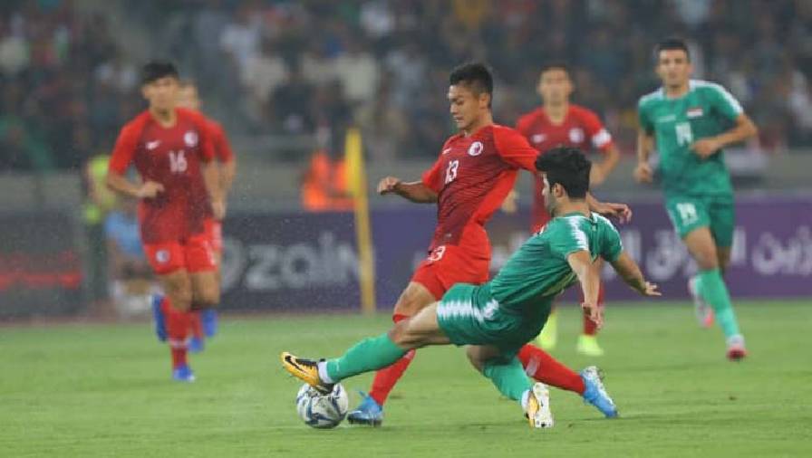 Kết quả bóng đá Hong Kong vs Iraq, 23h30 ngày 11/6