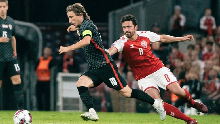 Kết quả Đan Mạch vs Croatia: Khác biệt từ Luka Modric