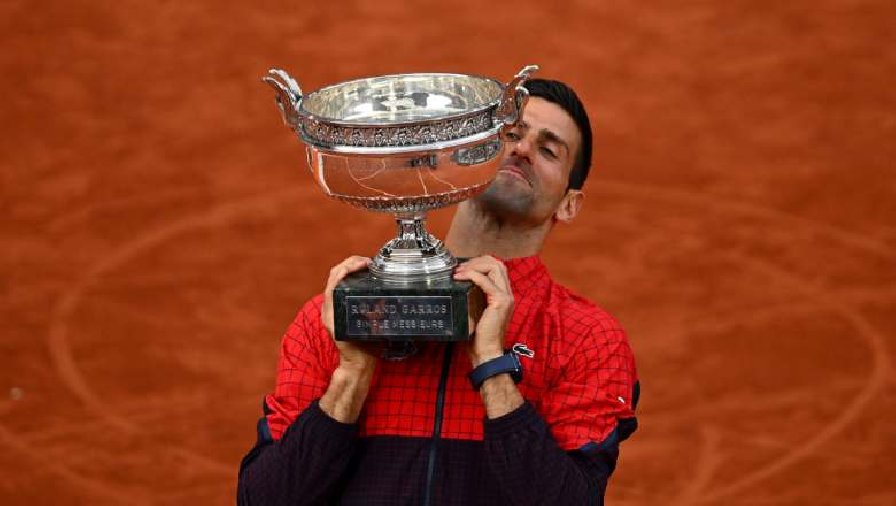 Djokovic vô địch Roland Garros 2023, chính thức chạm mốc 23 Grand Slam