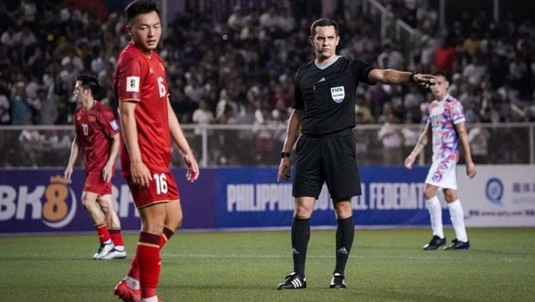 Trọng tài bắt trận Indonesia vs Philippines mang 'điềm dữ' với chủ nhà