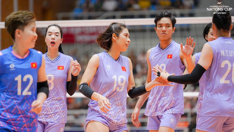 Kết quả bóng chuyền AVC Nations Cup 2025 hôm nay ngày11/6