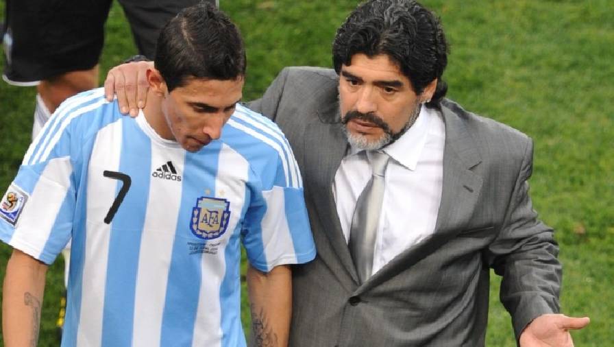 11 năm trước, Maradona từng 'nguyện chết' cùng Di Maria