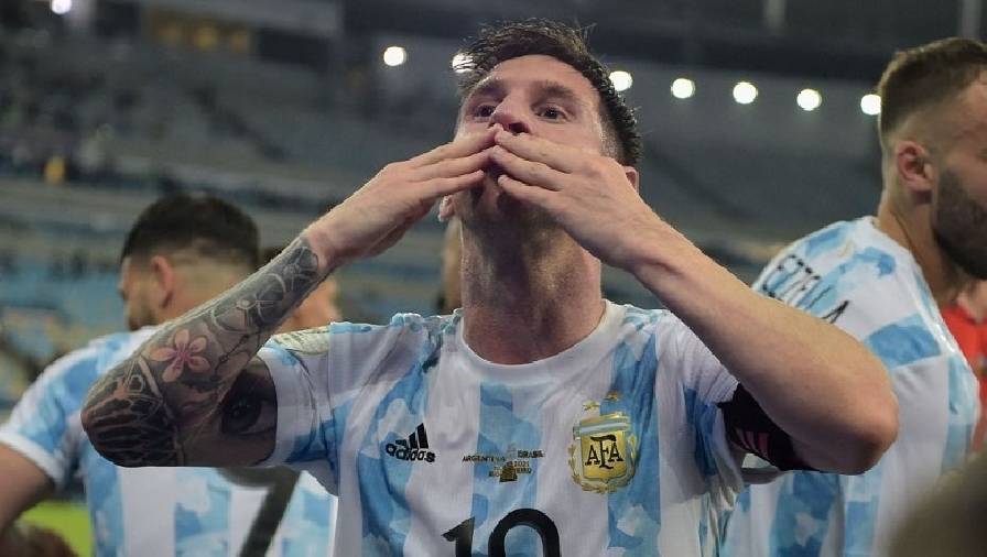 Messi giành Vua phá lưới Copa America 2021