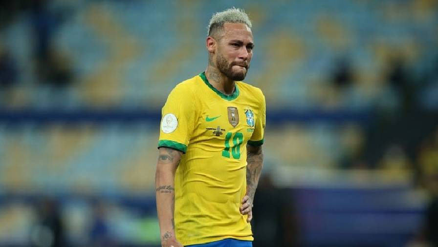 Neymar khóc nức nở trong ngày Brazil ngậm ngùi nhìn Argentina vô địch