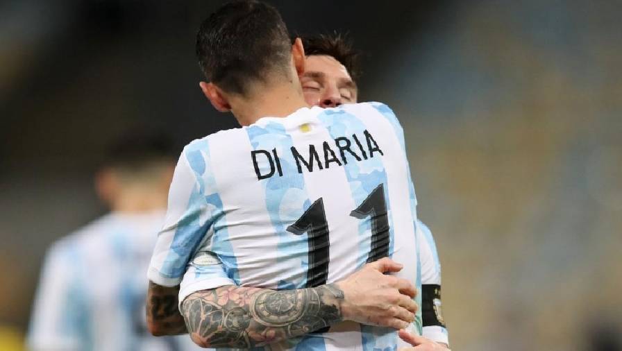 Sau 13 năm, Di Maria lại cứu rỗi cơn khát danh hiệu của Messi