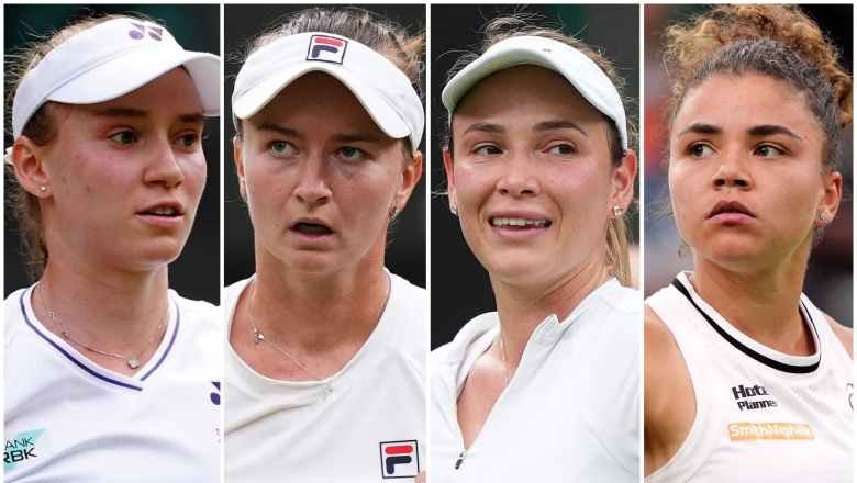 Lịch thi đấu tennis hôm nay 11/7: Bán kết đơn nữ Wimbledon - Rybakina vs Krejcikova