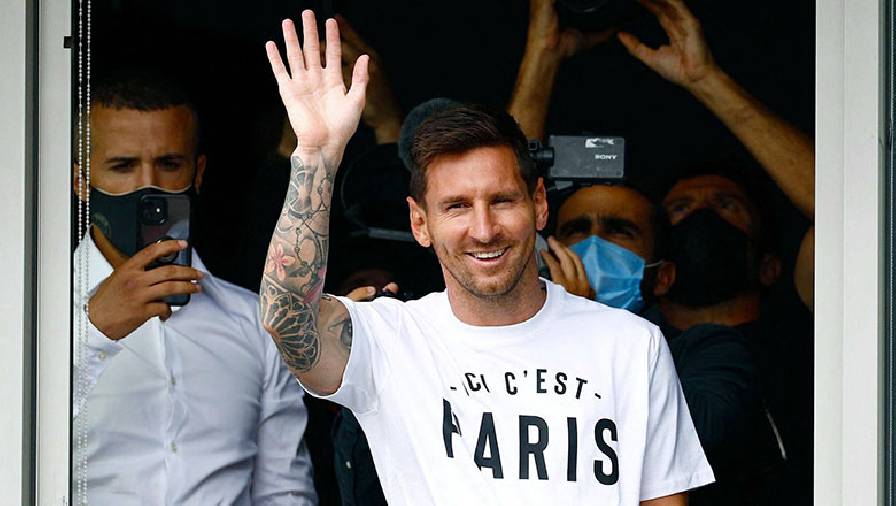Khi nào Messi thi đấu trận đầu tiên cho PSG?