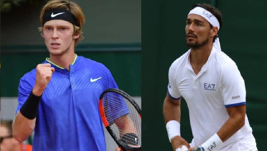 Nhận định tennis Fognini vs Rublev - Vòng 2 Rogers Cup, 23h30 hôm nay 11/8