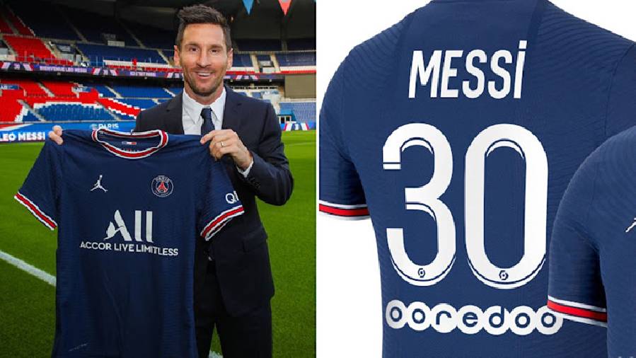 Vì sao Messi lựa chọn số áo 30 ở PSG?