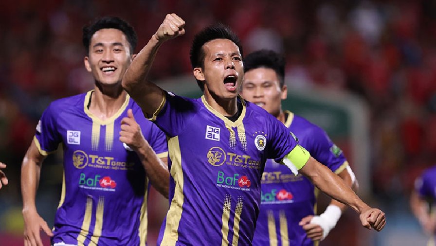 CLB Hà Nội chỉ cần 1 điểm trước HAGL để sớm vô địch lượt đi V.League 2022
