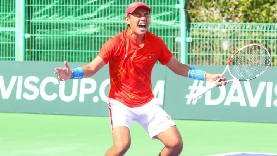 Hoàng Nam đánh bại học trò của Nadal, Việt Nam vượt qua Jordan ở Davis Cup