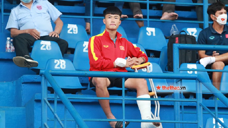 Nguyễn Văn Trường chấn thương nặng, lỡ hẹn vòng loại U20 châu Á 2023