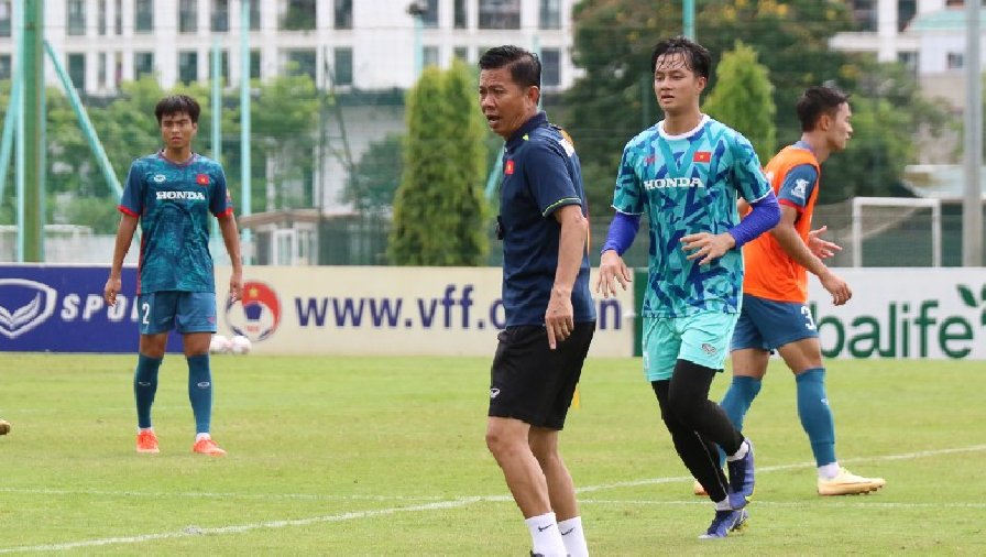 Hòa thất vọng, HLV Hoàng Anh Tuấn chỉ ra điểm yếu của U23 Việt Nam