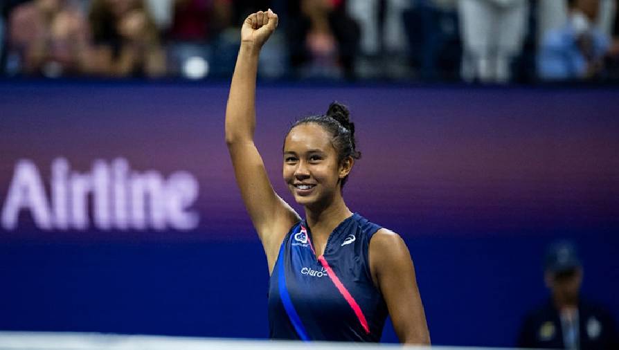 Leylah Fernandez, tay vợt lọt vào chung kết US Open 2021 là người gốc Philippines