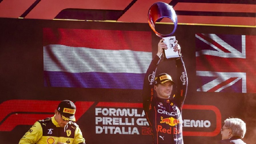 Kết quả F1 Italian GP: Verstappen về nhất sau xe an toàn, bị CĐV chủ nhà la ó
