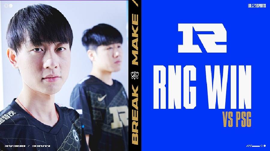 CKTG 2021: Xiaohu cầm Syndra lên đường trên, RNG thắng nhọc PSG