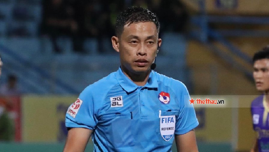 Vì sao trọng tài Ngô Duy Lân bị treo còi ở vòng 19 V.League 2022?