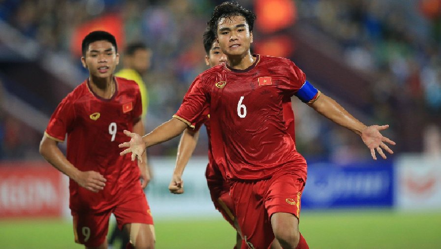 U17 Việt Nam khiến Thái Lan choáng váng với chiến thắng nhanh nhất lịch sử