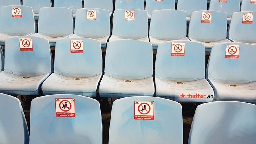 Cận cảnh những chiếc ghế mất tiền nhưng không được ngồi ở sân Mỹ Đình