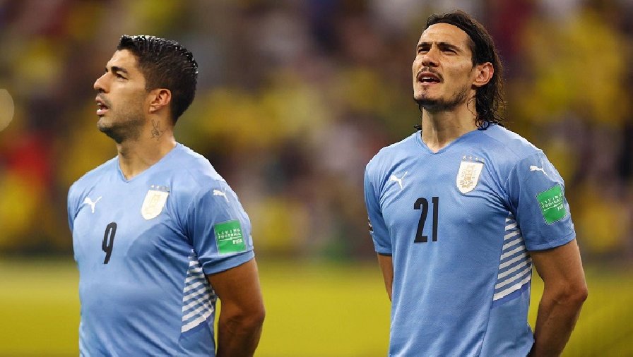 Danh sách đội tuyển Uruguay World Cup 2022: Tin vào ‘bộ tứ’