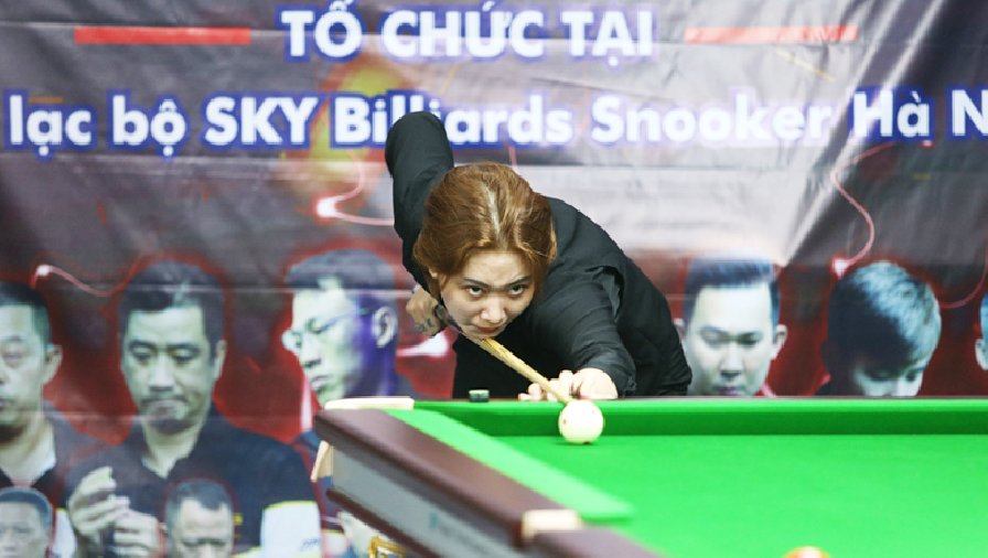 Ngày 3 giải Billiards JOY Heyball chuyên nghiệp lần 3 năm 2023 tại Hà Nội: Phương Uyên loại Lưu Minh Phúc
