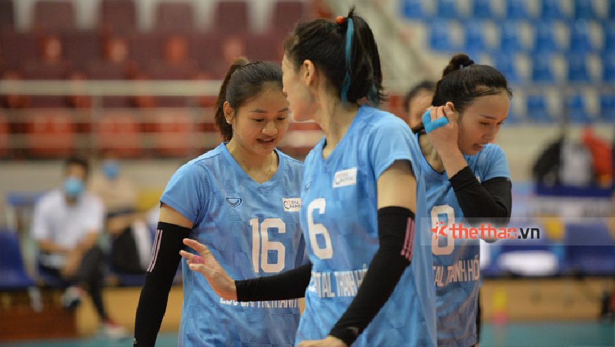 Thua đậm đối thủ, bóng chuyền nữ Thanh Hóa tiến gần tấm vé xuống hạng ở giải VĐQG 2023