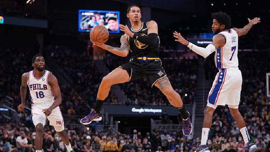 Lịch NBA 2021/22 hôm nay 12/12: Curry hướng tới kỷ lục trước 76ers