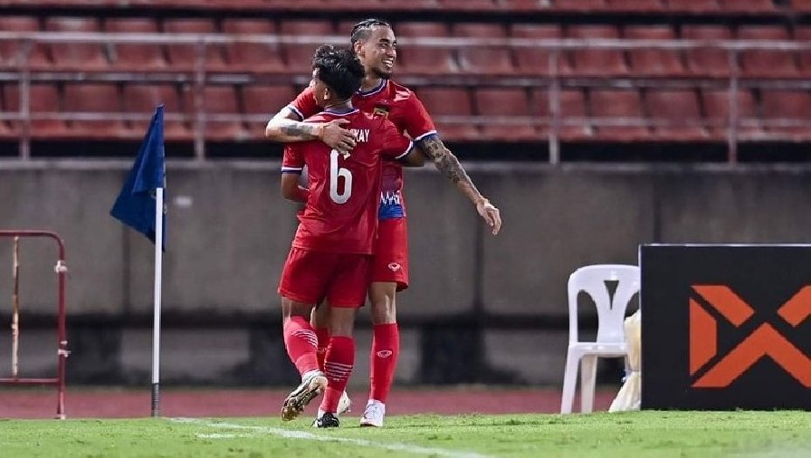 ĐT Lào thắng U23 Thái Lan ở trận ‘làm nóng’ trước thềm AFF Cup 2022